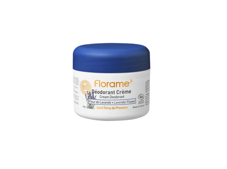 Florame Déodorant Crème Fleur de Lavande BIO - 50 g
