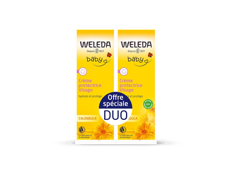 Weleda Baby Crème Protectrice au Calendula  - 2 x 50ml
