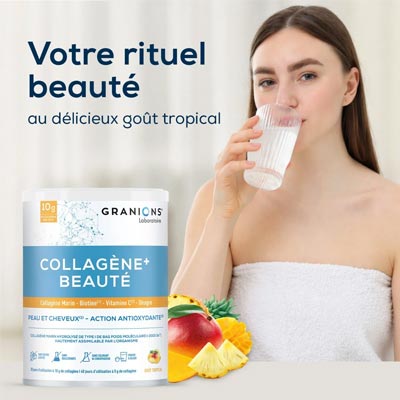 Collagène Beauté + Granions Goût Tropical