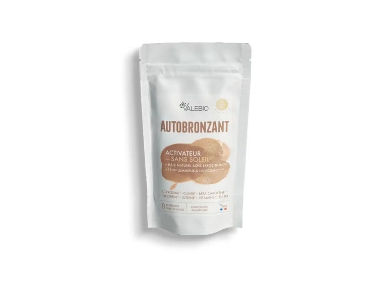 Valebio Autobronzant complément alimentaire éclat du teint - 30 gélules