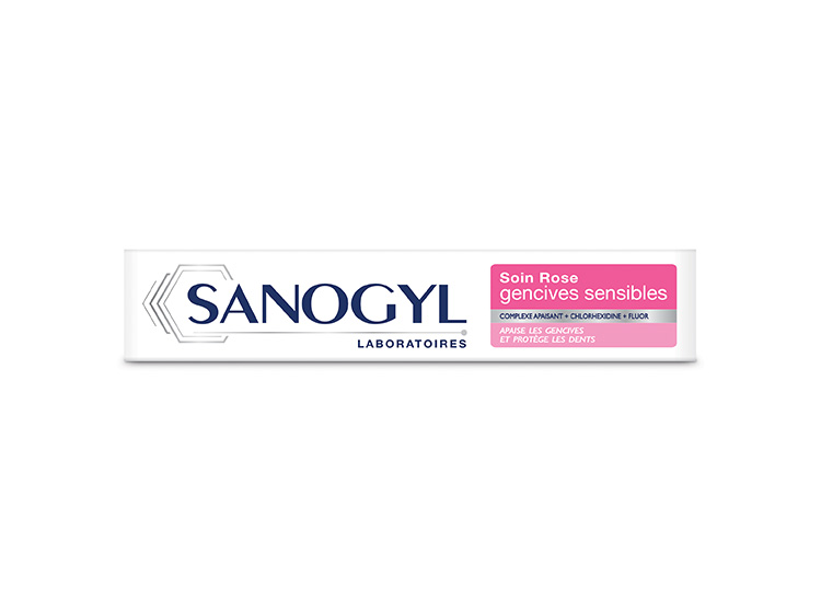 Sanogyl soin rose gencives sensibles - 75ml
