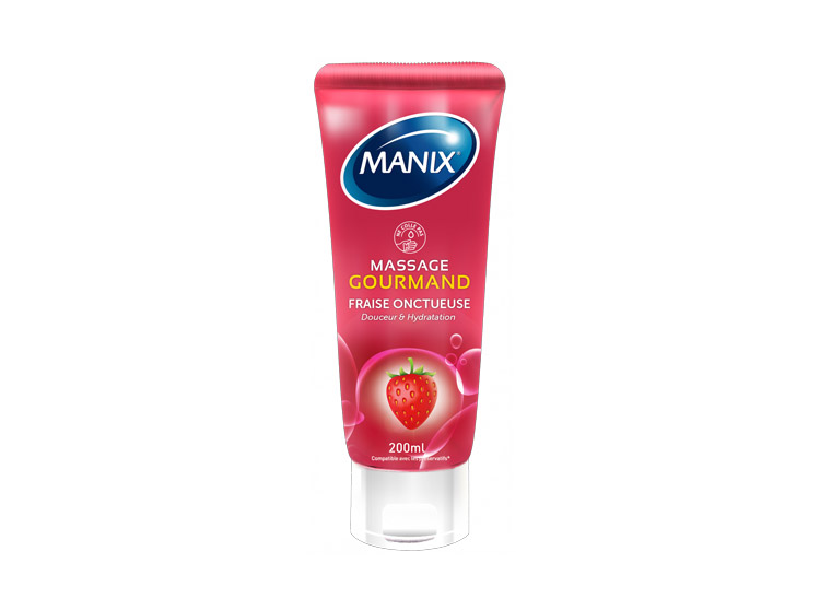 Gel Massant Gourmand Fraise - 200ml