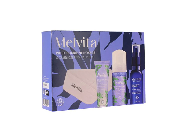 Coffret Bouquet Floral Rituel Double Nettoyage - 30+50+50ml