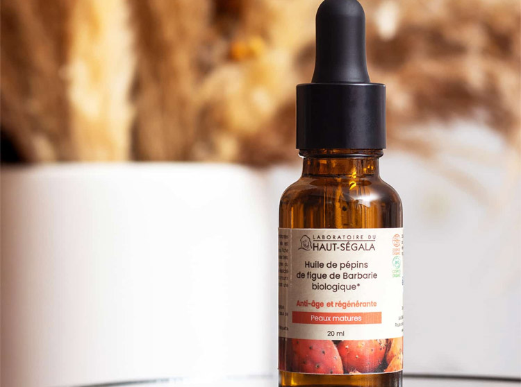 Huile de pépins de figue de Barbarie