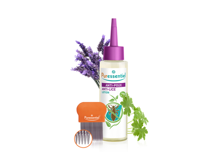 Puressentiel Lotion Traitante Anti-Poux avec peigne - 100 ml