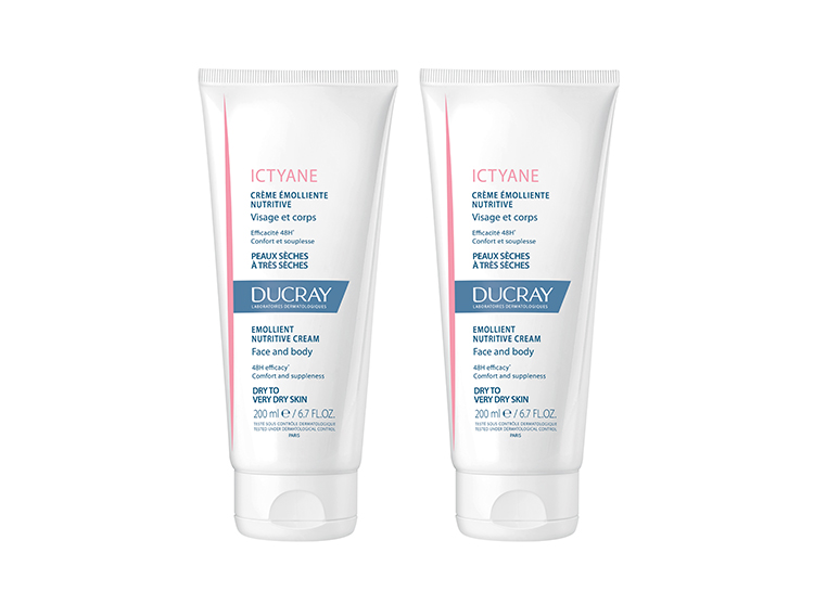Ictyane Crème émolliente nutritive - 2x200ml