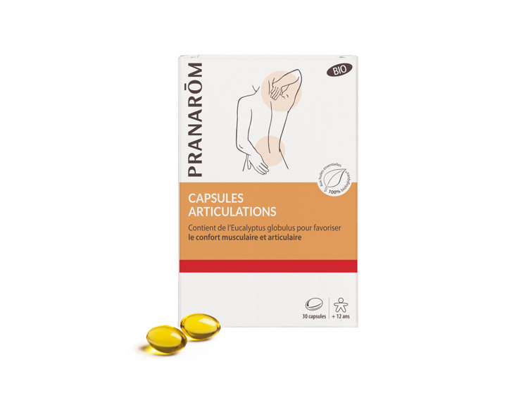 Pranarôm Aromalgic Capsules Articulations BIO - 30 capsules