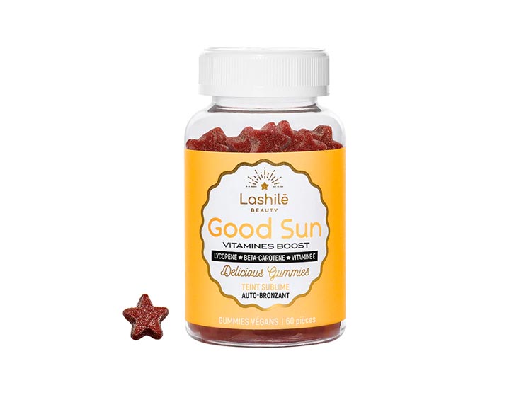 Lashilé Beauty Good Sun vitamines boost autobronzant - 60 gummies