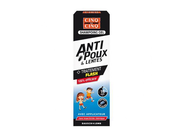 Cinq sur Cinq Anti-poux & lentes shampoing gel - 400ml