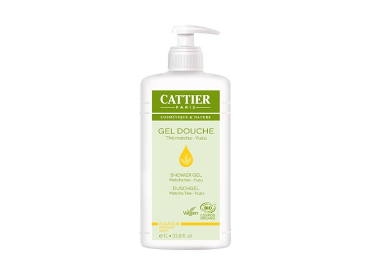 Cattier Gel douche douceur Thé matcha Yuzu - 1L