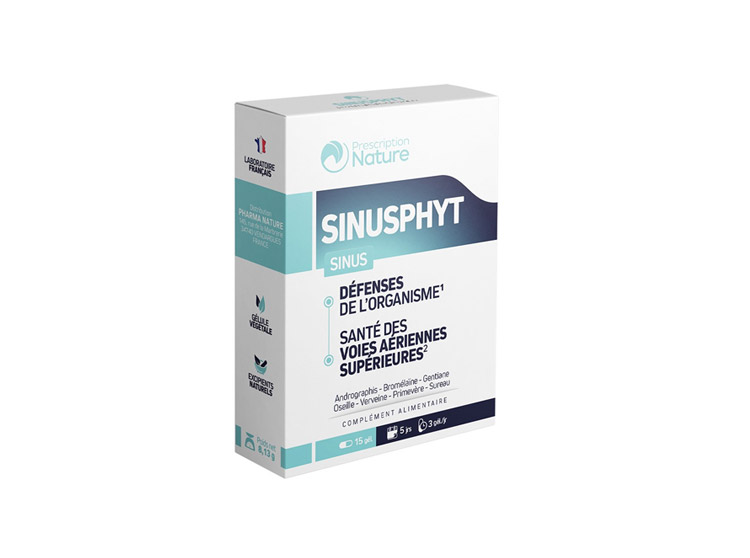 Prescription Nature SinusPhyt - 15 gélules