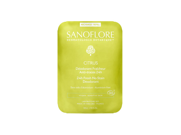 Déodorant Fraicheur Roll-On Anti-Traces Citrus - Recharge 50ml