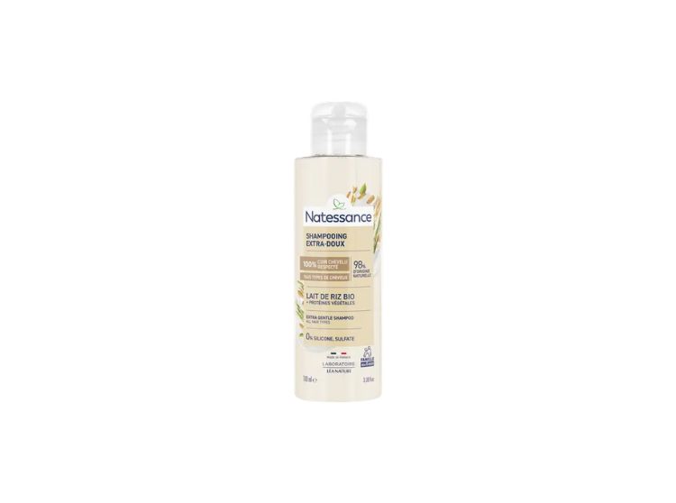 Shampooing Extra-Doux Lait de Riz BIO - 100ml