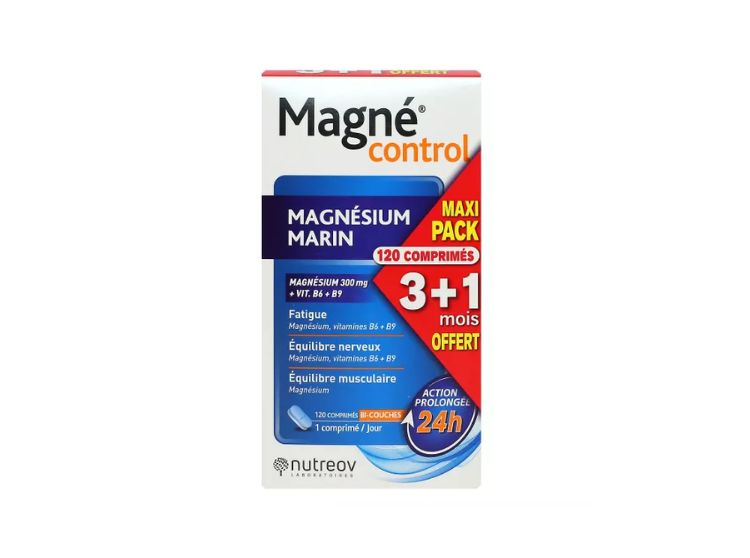 Magné Control Magnésium Marin - 120 comprimés
