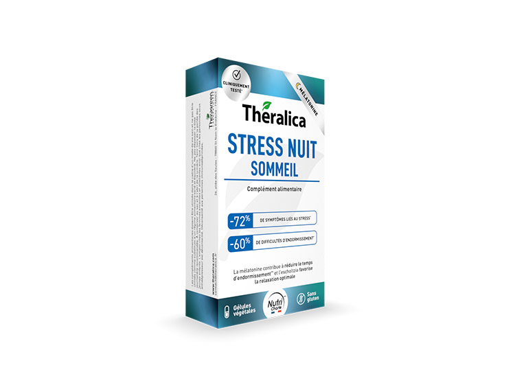 Theralica Stress Nuit Sommeil - 30 gélules