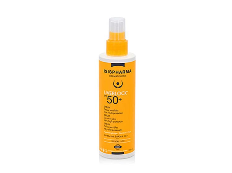 Isispharma Uveblock SPF50 + Spray - 200ml