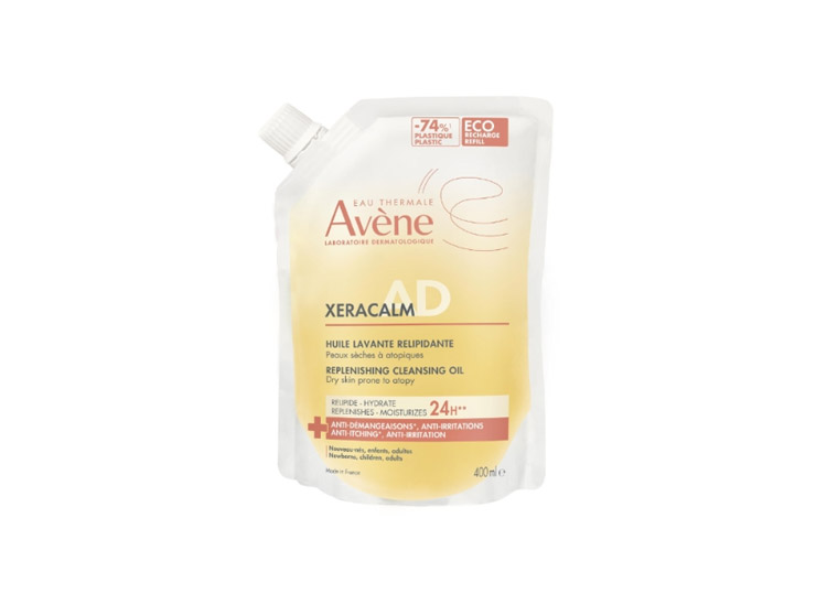 Xeracalm AD Huile Lavante Relipidante - Recharge 400ml