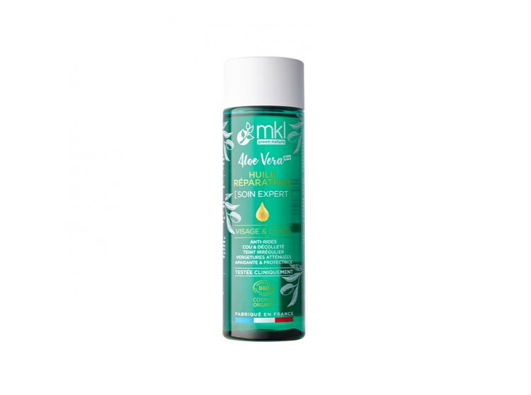 MKL Huile réparatrice Aloe vera certifiée BIO - 200ml