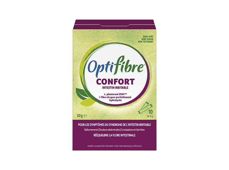 Optifibre Confort Intestin Irritable - 10 Sticks