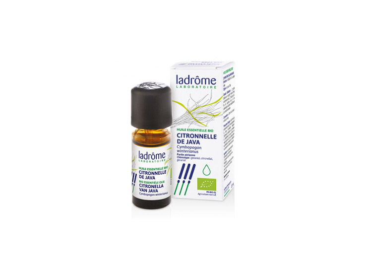 Ladrôme Huile essentielle de citronnelle de Java BIO - 10ml