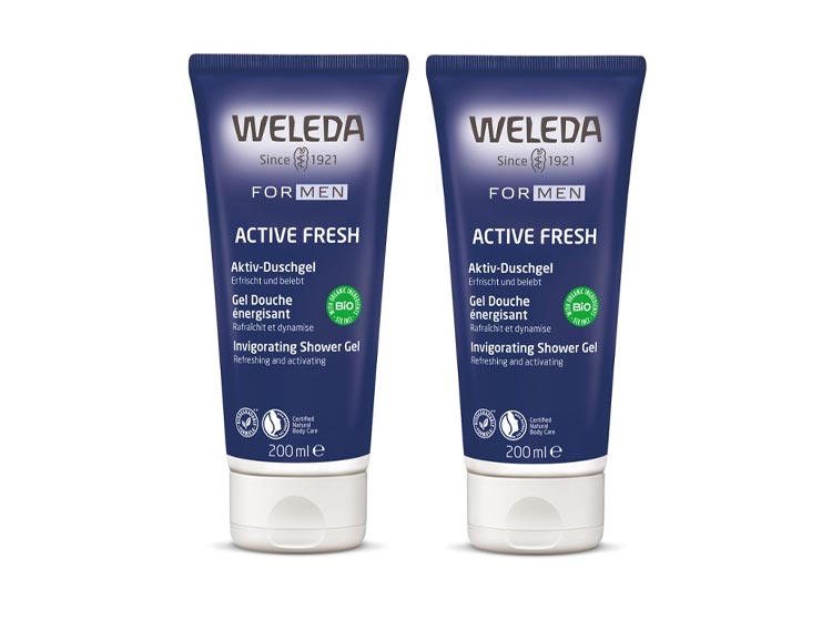 Weleda Homme Gel Douche Energisant  - 2x200ml