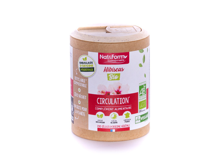 Ecoresponsable Hibiscus BIO - 200 gélules