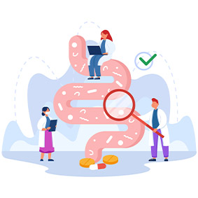 illustration dysbiose intestinale