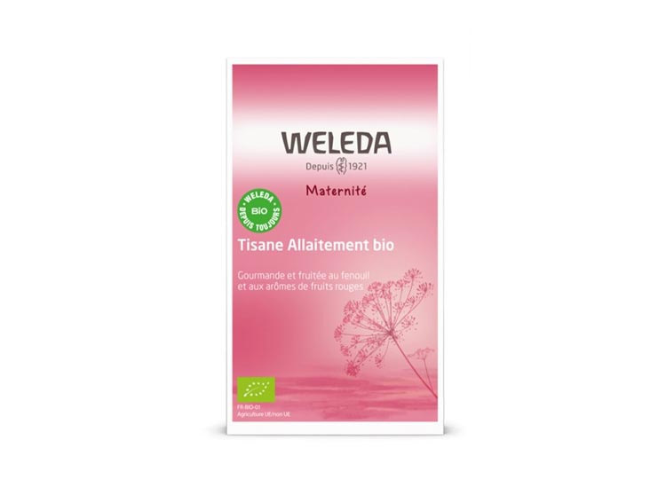 Weleda Maternité Tisane allaitement BIO fruits rouges - 20 sachets