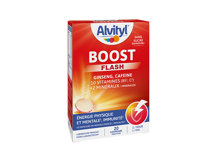 Boost Energie physique et mentale - 20 comprimés effervescents