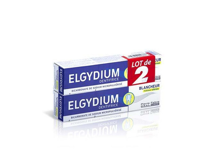 Blancheur Fraîcheur citron - 2x75g