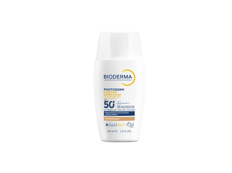 Photoderm Protection Solaire Visage SPF50+ -  Teinte 03 Dorée - 40ml