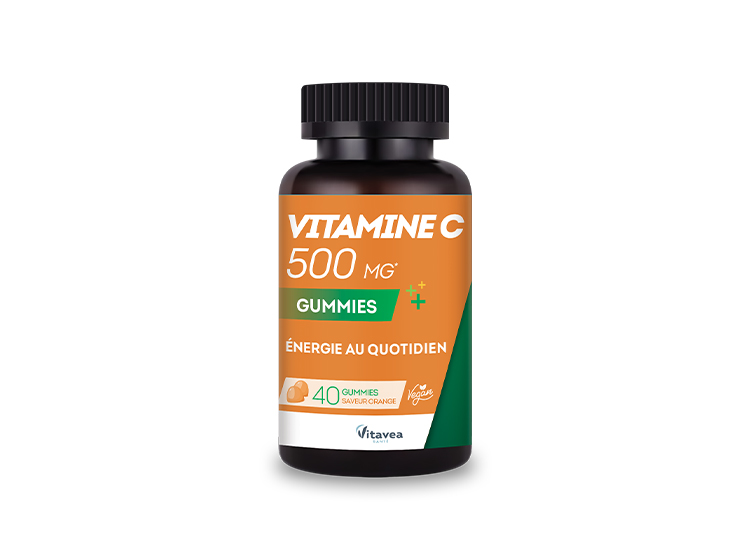 Vitamine C 500mg Energie au quotidien - 40 gummies