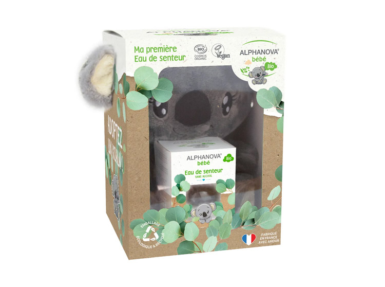 Alphanova bébé Coffret Eau de senteur bébé BIO
