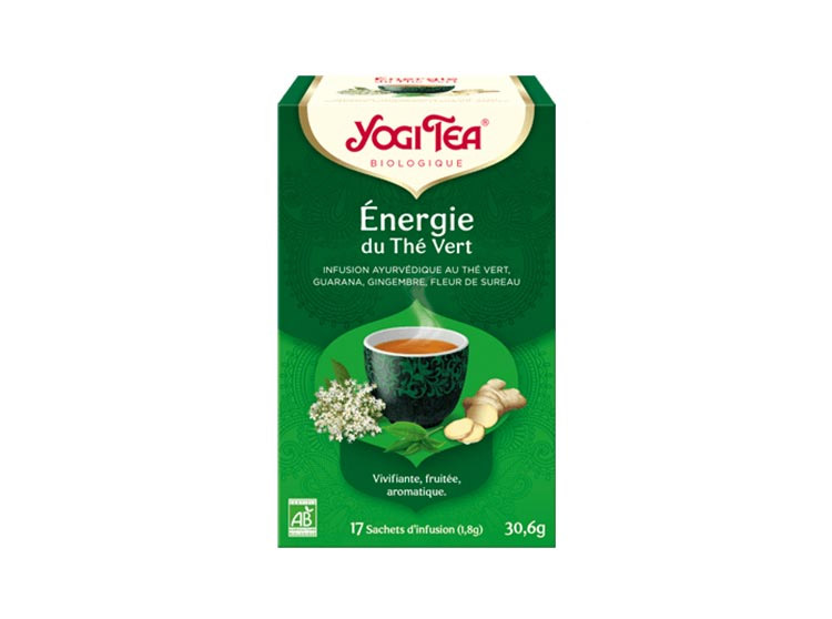 Yogi Tea Énergie du Thé Vert BIO - 17 sachets