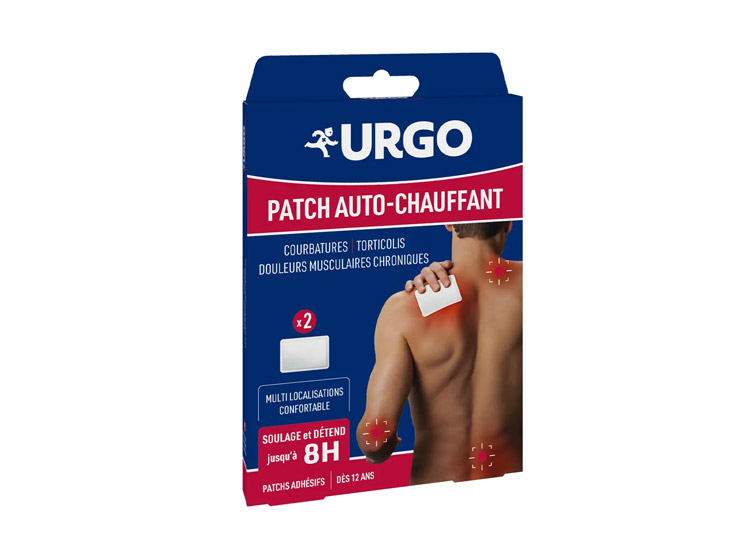Patchs Auto-Chauffant Multi-Localisations- x2