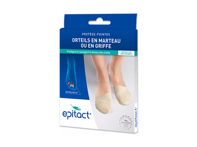 Epitact Protège-Pointes pour Orteils Taille S - 2 protège-pointes