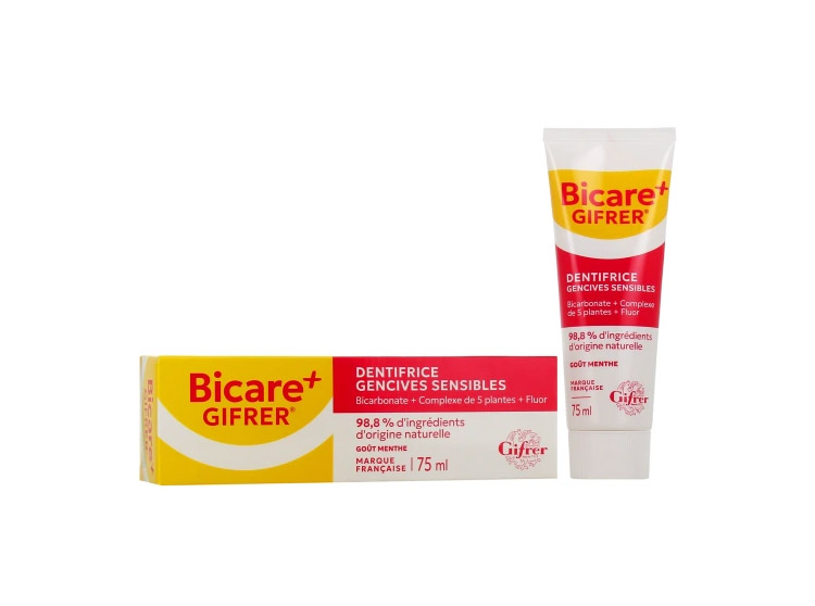 Bicare + Dentifrice Gencives Sensibles - 75ml