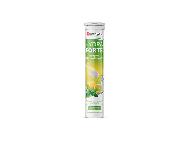 Hydra Forté Goût Citron Menthe - 24 comprimés effervescents