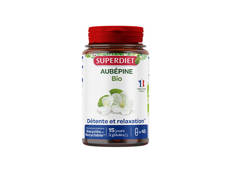Superdiet Aubépine BIO - 45 gélules
