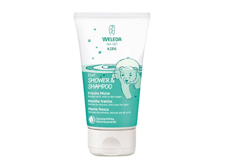 Weleda Kids Crème de douche 2 en 1 Menthe fraîche - 150ml