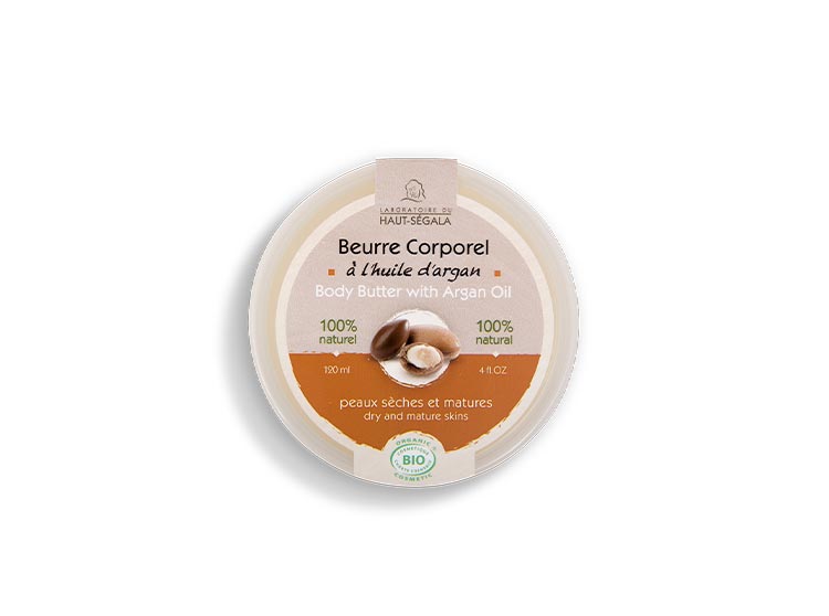 Haut-Ségala Beurre Corporel à l'Huile d'Argan BIO - 120ml