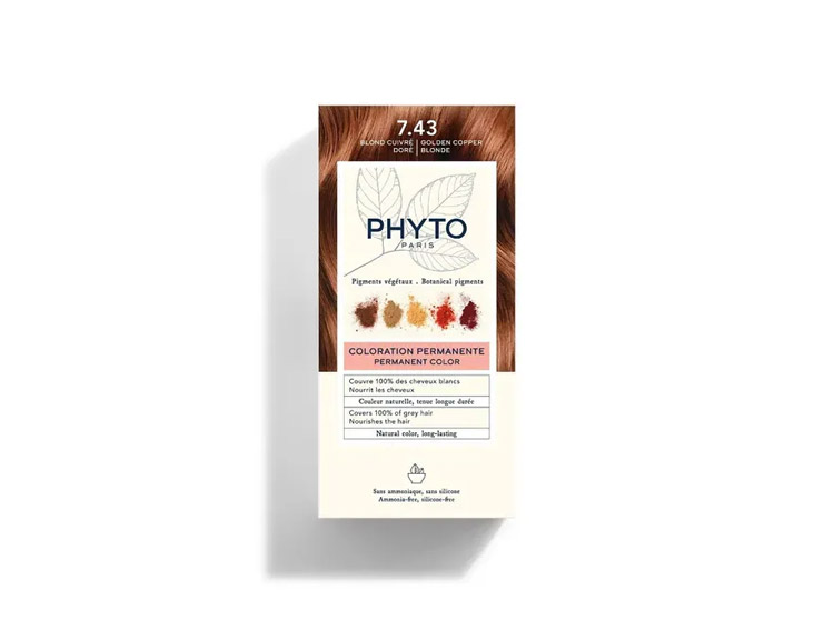 Phytocolor 7.43 blond cuivré doré