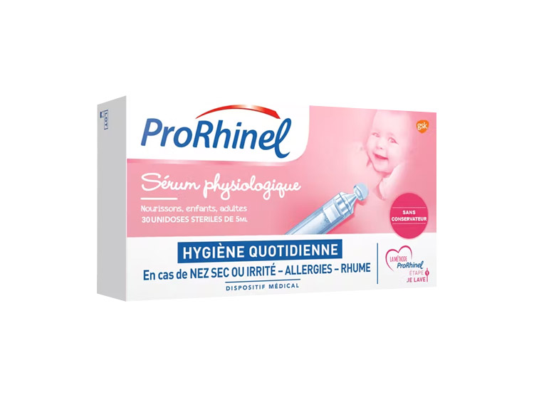 Prorhinel Sérum physiologique - 30x5ml