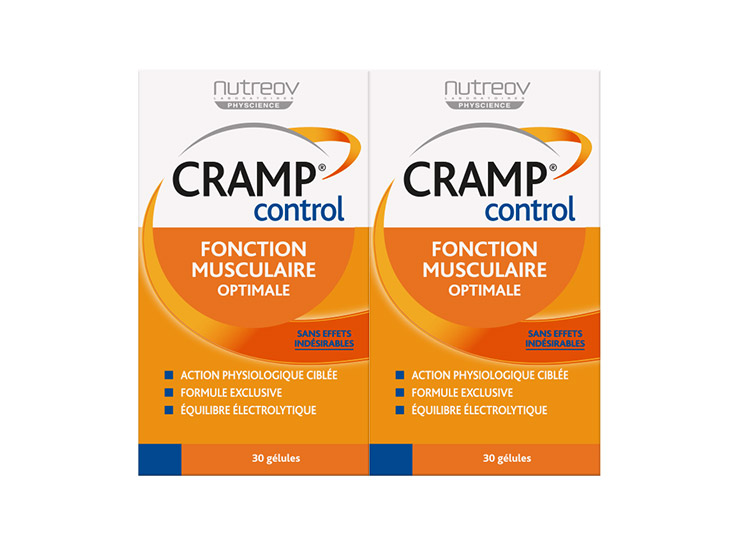 Nutreov fonction musculaire optimale Cramp Control - 2x30 gélules