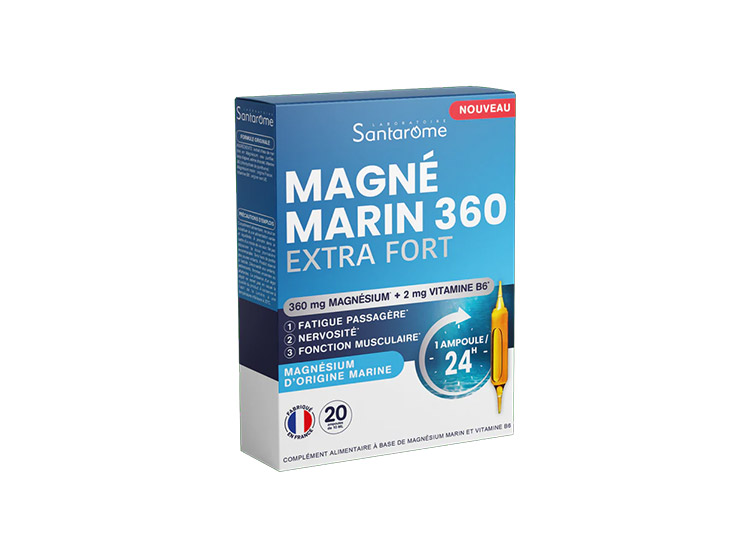 Magnésium Marin 360mg - 20 ampoules
