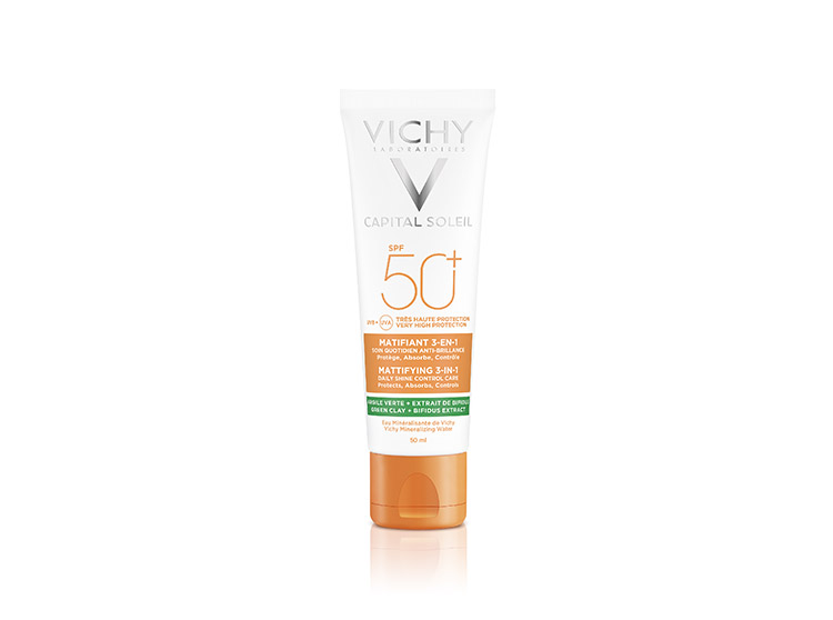 Vichy Capital soleil matifiant 3 en 1 SPF50+ - 50ml
