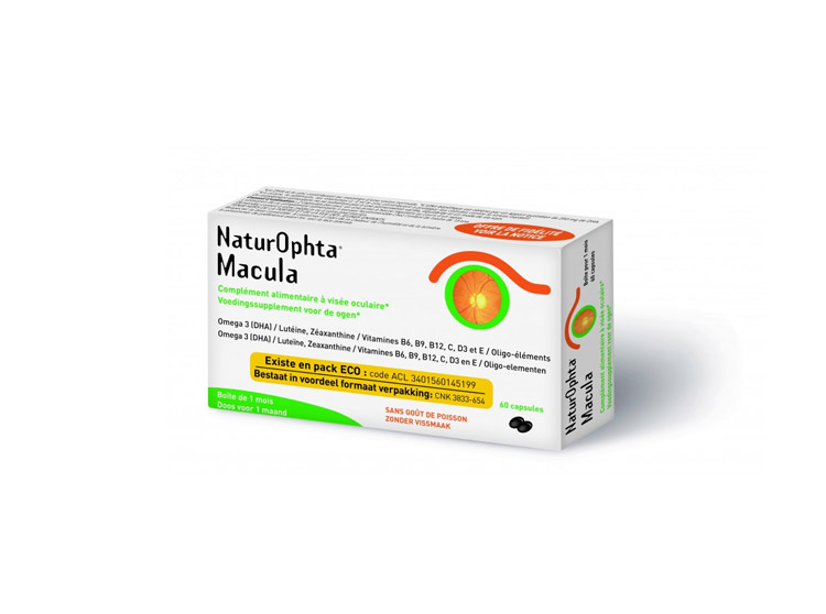 Horus pharma naturophta macula - 60 capsules