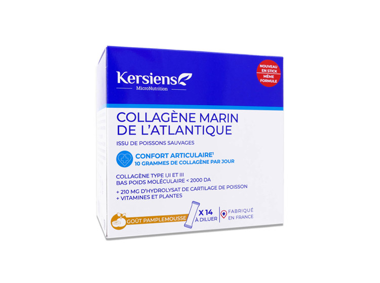Collagène Marin de l'Atlantique Confort Articulaire - 14 sticks goût pamplemousse