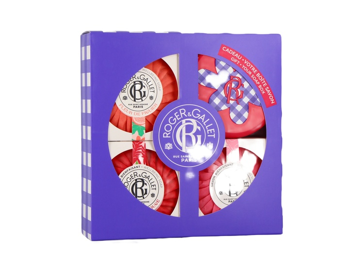 Roger & Gallet Coffret 3 savons bienfaisants - 3 produits