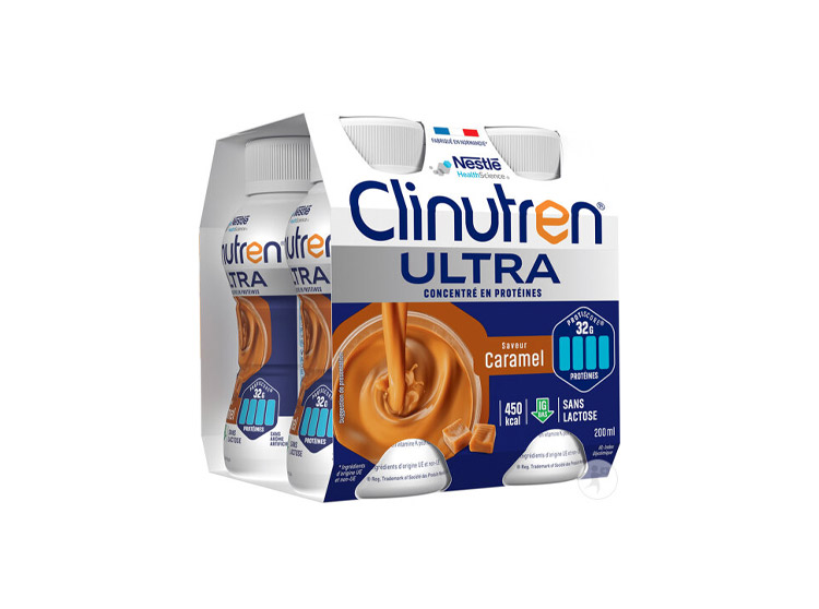 Clinutren Ultra Saveur Caramel - 4x200ml